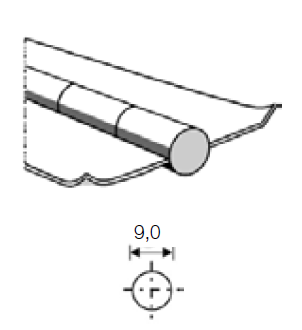 Backing cilindrico 9